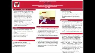 Capella University / NURS-FPX6011 Assessment 3