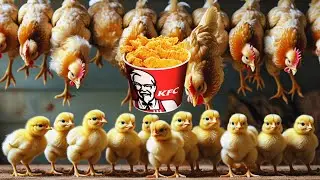 Cómo se Hace el Pollo Frito de KFC🐔 Paso a Paso | El SECRETO Mejor Guardado del Coronel Sanders🍗