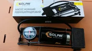 Browse foot pump Solar FT211