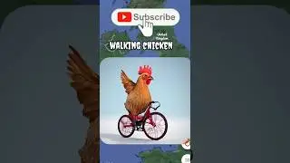 i found walking chicken on Google map and google earth #earth #map #shorts