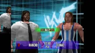 Lets Play: WWF No Mercy Hardcore Championship part 1 as Mick Foley/Mankind