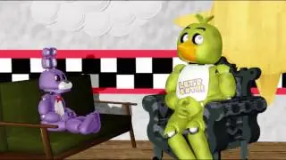 【MMD x FNAF】 The Ugly Barnacle Story 【Chica and Little Bonnie】