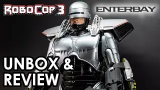 Enterbay Robocop 3 Flight Pack HD Masterpiece Quarter Scale 1/4 Figure Unbox & Review