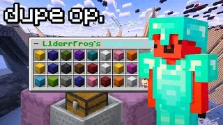 Utilicé el DUPE más OP y ÚNICO en un SERVER ANARQUICO