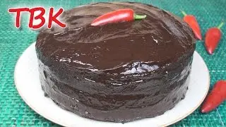 Chocolate Chili Cake Recipe - Titli's Busy Kitchen