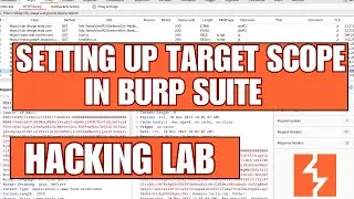 How to set Target scope in Burp suite - Burp Suite 101