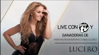 Live con Guia Da TV y ganadoras de #BrunoEMarroneComLucero