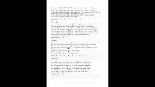 The Cats: ONE WAY WIND - Original - In Sync LYRICS & CHORDS - Free* TAB: DairyBeat: