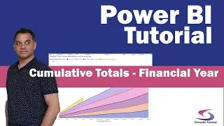PowerBI Tutorial Cumulative Totals for a Financial Year