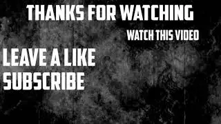 My outro
