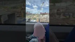 Поездка на поезде МЦК вокруг Москвы #shortvideo #дети #продетей #прикол #уля #мамавдекрете #топ