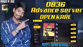 Ob36 advance server open problem | How to solve advance server opening problem | ff activation code