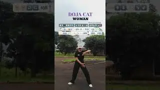 DOJA CAT 'Woman' Tiktok Dance Tutorial 