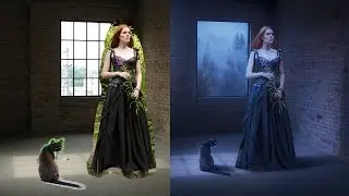 Photoshop Manipulation Tutorial | Photo Effect Night From Day