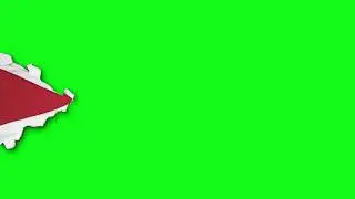 torn paper transitions Paper Turn Green Screen Background // Gn screen