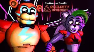 GLAMROCK FREDDY PLAYS FIVE NIGHTS AT FREDDY'S SECURITY BREACH! PART 5 FEAT ROXANNE!