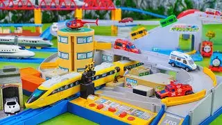 Plarail Shinkansen ☆ Construction of multi-purpose through Tomica Tomy Hypercity Mega Station Train