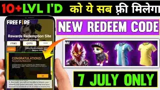Free Fire Redeem Code 7 July | Redeem Code Free Fire | FF Redeem Code 7 July Today | Redeem Code