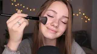 ASMR Doing Your Make Up! (Visual Triggers and Whispering)