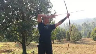 English longbow shooting technique - BASL Archery