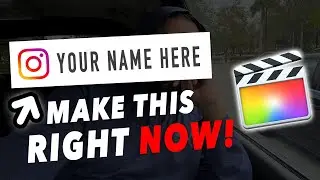 I Created Your Instagram Pop-Up Animation For YOU in Final Cut Pro! [Project File & Tutorial]