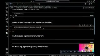 This is math module in python