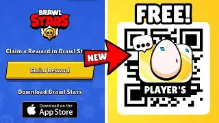 FREE EGG PIN! 🎁 BRAWL STARS QR CODE & GIFTS