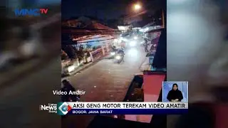 Video Amatir Aksi Geng Motor Serang Permukiman Wargadi Bogor 