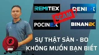Remitex, Deniex, Pocinex, Binanex Lừa Đảo? Bí Mật Các sàn BO Muốn Giấu!
