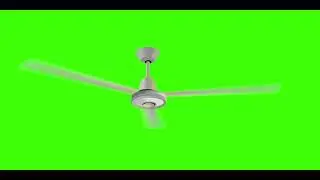 Ceiling fan animation green screen, 2D Ceiling fan animation green screen video,