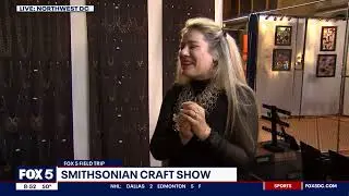Meghan Patrice Riley on Fox 5 News | 2022 Smithsonian Craft Show | Washington, D.C.