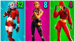 TOP 15 THICCEST FORTNITE SKINS OF ALL TIME! 🍑😍