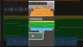 Time-stretch midi in Logic Pro X #logicprox #music #production #composer #fun #howto #creative