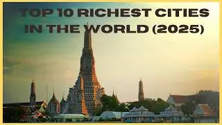 Top 10 Richest Cities In The World (2025)