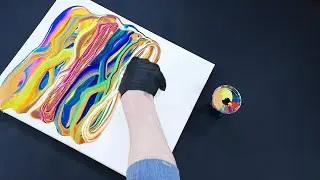 The Loop Technique – Acrylic pour Painting
