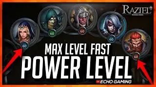 How to Reach MAX LEVEL FAST in Raziel Dungeon Arena