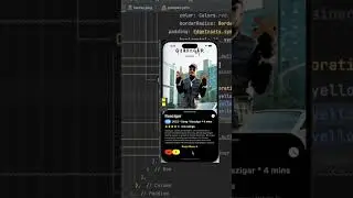 Movie App UI Design Using Flutter || Flutter UI Design || Flutter UI Design Tutorial