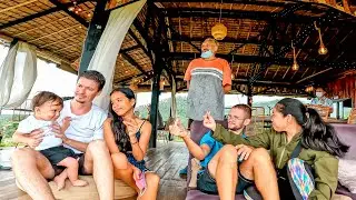 We left Russia for Asia to the Philippines, show the house, meet with friends