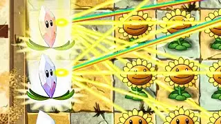 Plants vs Zombies 2: Gardendless - Pyramid Of Doom Levels 7-11 | Magnifying Grass!