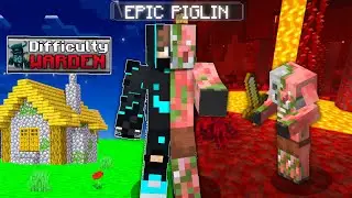 Minecraft But I Can Transform Into any Mobs😱
