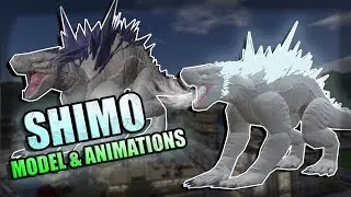 NEW SHIMO MODEL AND ANIMATION | Kaiju Antiverse
