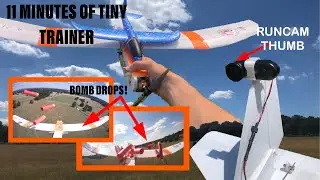 11 minutes of onboard footage from the flitestest tiny trainer (no music) filmed on runcam thumb!