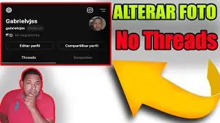 Como alterar foto do perfil Threads  | Mudar Foto do Perfil Threads