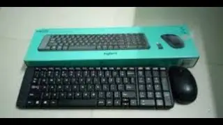 LOGITECH MK 220 WIRELESS KEYBOARD MOUSE COMBO ( UNBOXING + SILENT TEST ) #Logitech #mk220 #combo