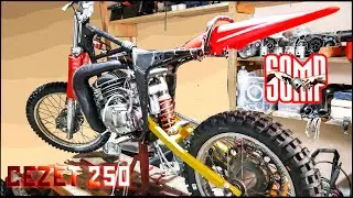 Cezet 250! восстановление , часть третья (3)
