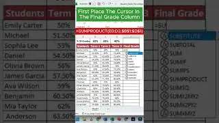 Stop! You're Calculating Weighted Averages Wrong in Excel!