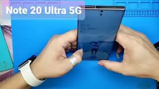 Remove Samsung Note 20 Ultra 5G device / charge moisture alarm / change charging cable note 20