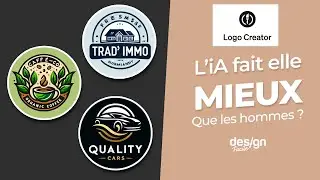 Je créais des Logos avec l'IA : #logocreator  sur #ChatGPT à l'Épreuve! #intelligenceartificielle