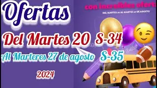 OFERTAS, PROMOCIONES DE FACT. DE MARTES A MARTES S-34 Y S-35 Betterware 🩵