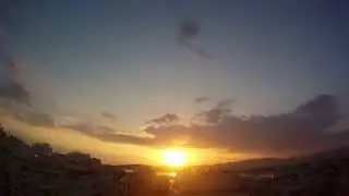 Timelapse Sunset in Athens